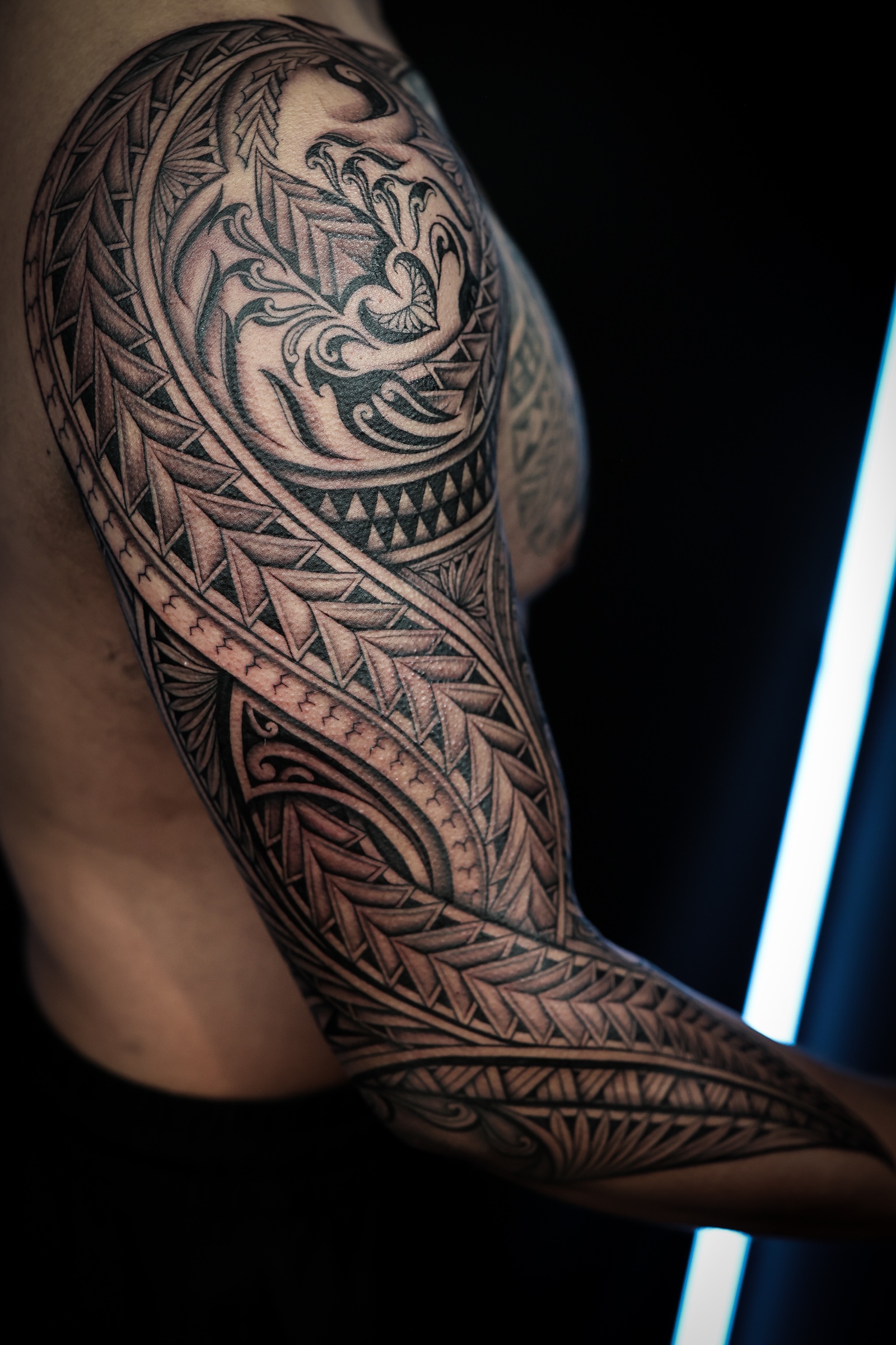 How Much Does a Polynesian Sleeve Tattoo Cost – Polynesian tattoo article by IslandTAT San Diego