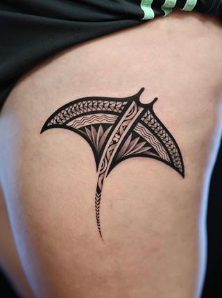 polynesian-leg-sleeve-tattoo-islandtat-san-diego — Polynesian tattoo by IslandTAT San Diego