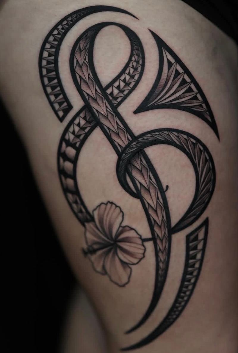 Polynesian arm sleeve tattoo by Maddy Tellez – IslandTAT San Diego